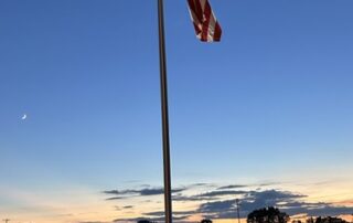 flag pole led lights -1
